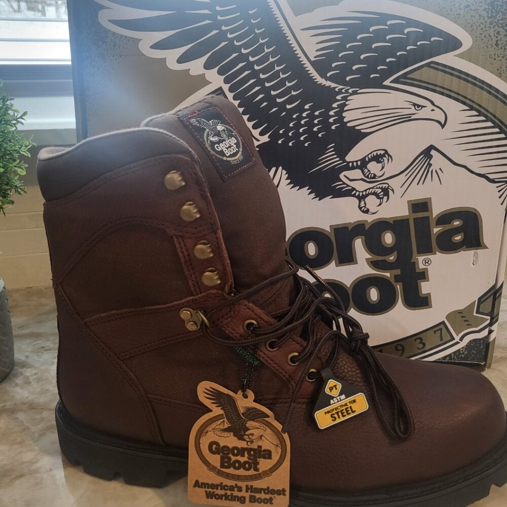 Georgia Boots  size 12w NWT  brand new - Picture 10 of 10